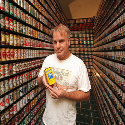 Grootste bierblikjes verzameling te wereld